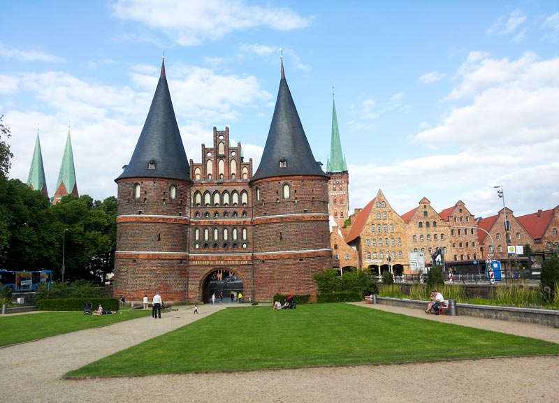 Lübeck Holstentor - beautiful places in Germany