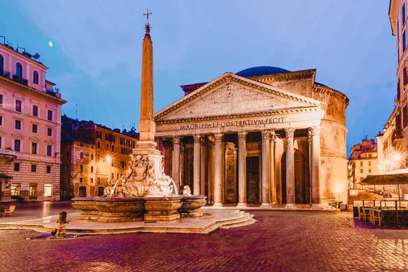 Rome Holiday: One of the must sees is the beautiful Pantheon