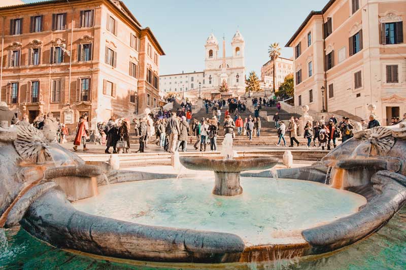 Must sees in Rome: Spanish Steps