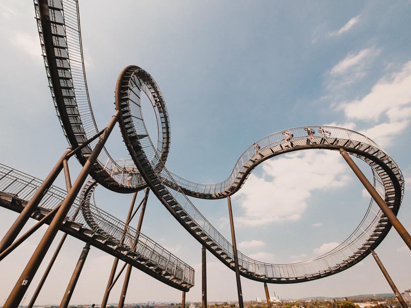 Ruhrgebiet Tiger and Turtle – Ruhrgebiet Aktivitäten und Reisetipps. Deutschland Ausflugsziele