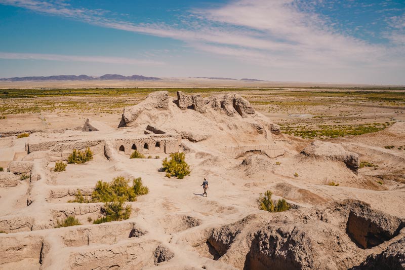 Toprak Kala – Usbekistan Rundreise – Usbekistan Sehenswürdigkeiten