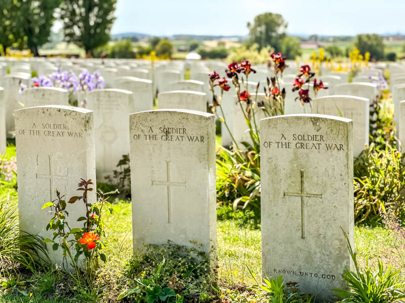 Tyne Cot Soldatenfriedhof Ypern