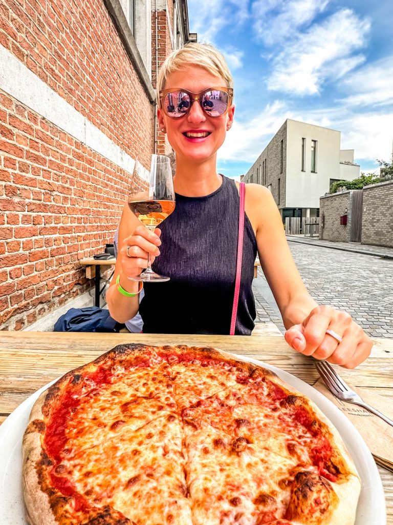 Leckere Pizza in Mechelen