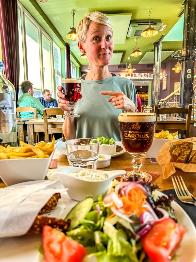 Gouden Carolus Bier von Het Anker in Mechelen