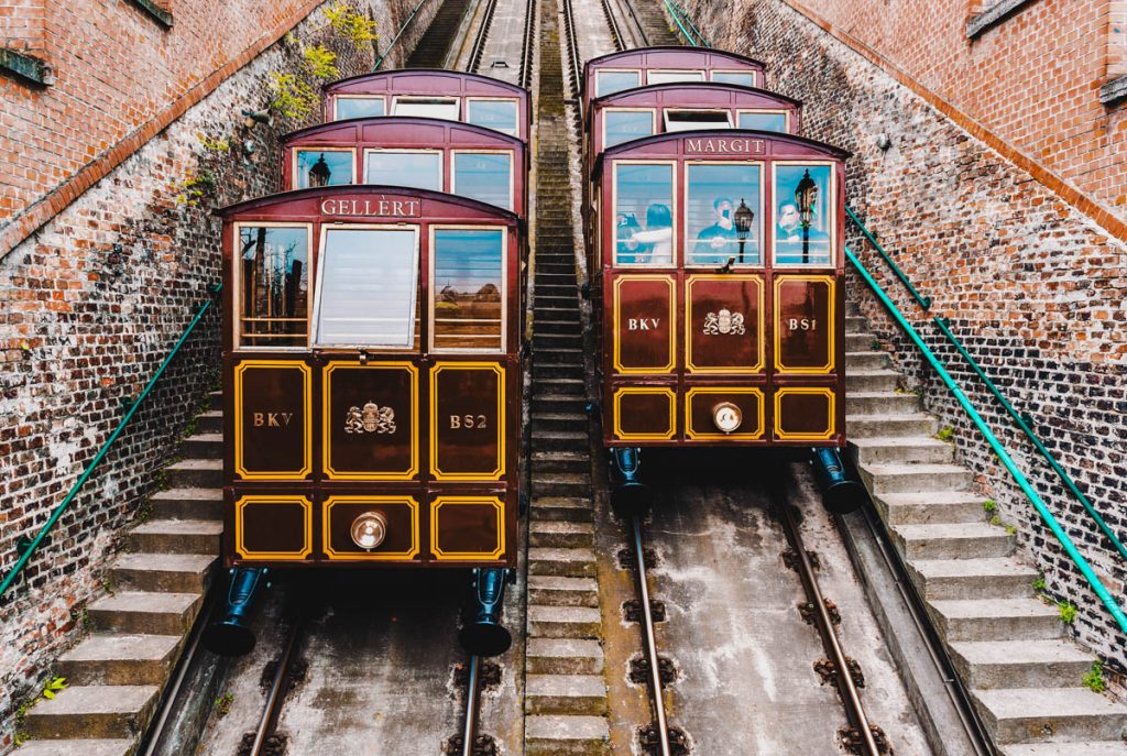 Standseil in Budapest - Sehenswürdigkeiten in Budapest.