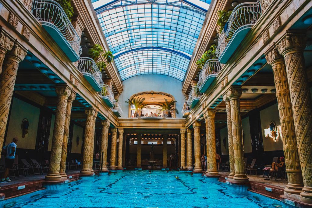 Das berühmte Gellértbad von innen