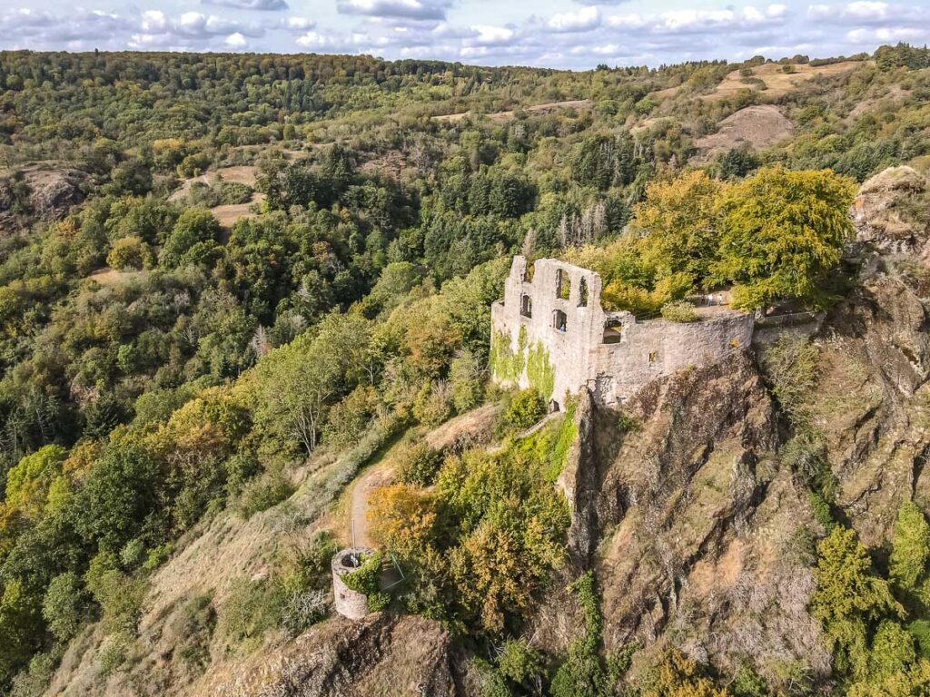 Burgruine Falkenstein – Ausflugsziele Pfalz Donnersberg