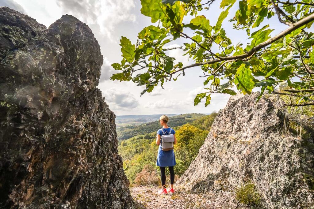 Blick vom Eisernen Mann – Donnersberger Land