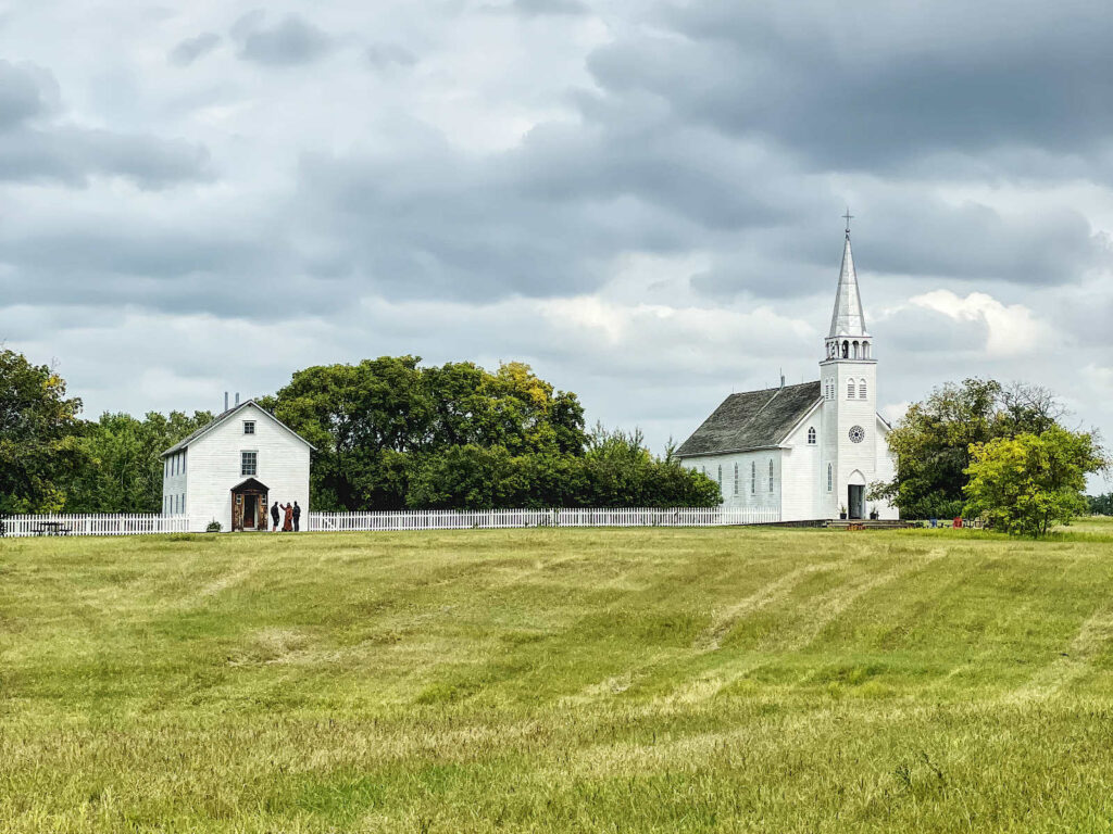 Kanada Rundreise: Saskatchewan view of Batoche