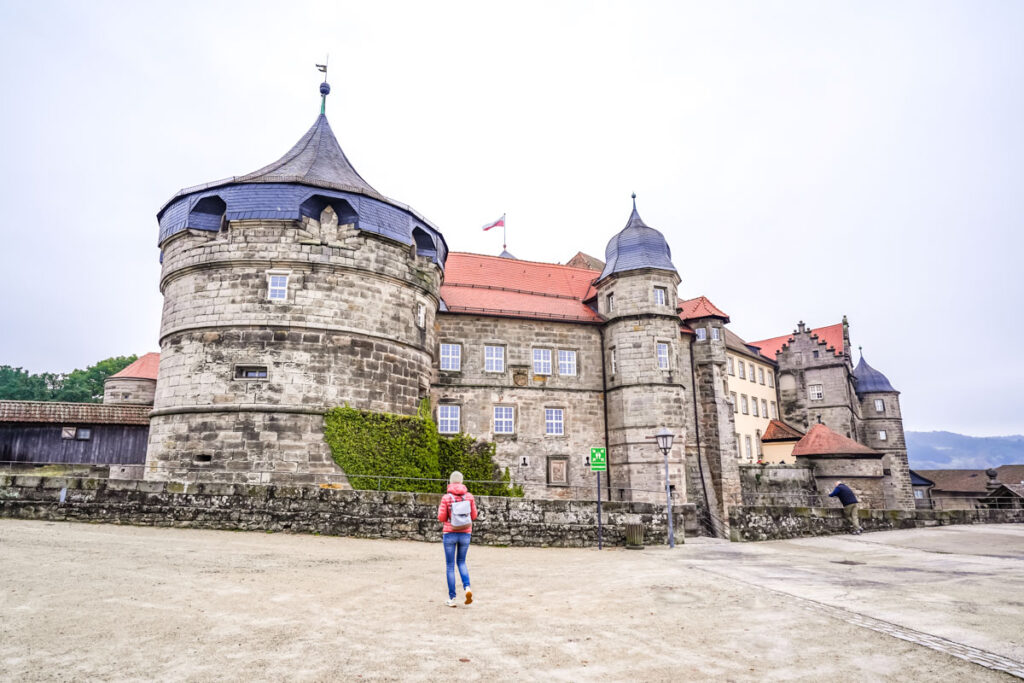 Die Festung Rosenberg über Kronach gelegen