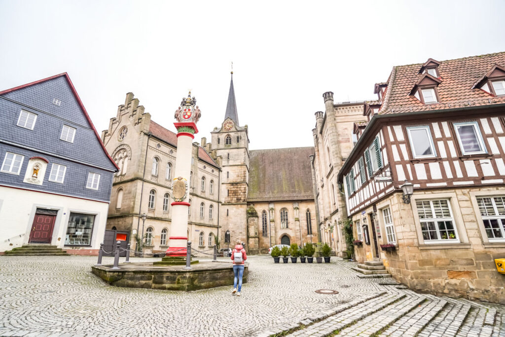 Das historische Zentrum von Kronach