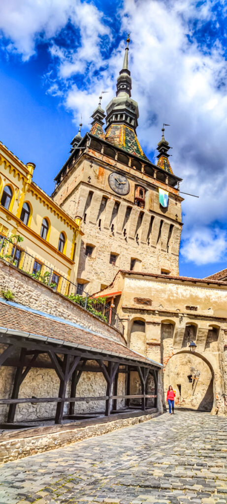 Das beschauliche Sighișoara in SIebenbürgen, Rumänien