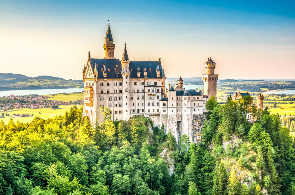 Neuschwanstein Castle is definitely one of the most beautiful places to visit in Germany. Even if it is very touristy.