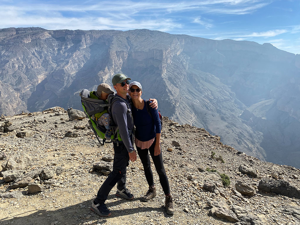 Highlights im Oman: Der Balcony Walk auf dem Jebel Shams