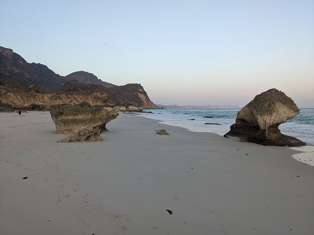 Highlights im Oman: Der Fazayah Beach