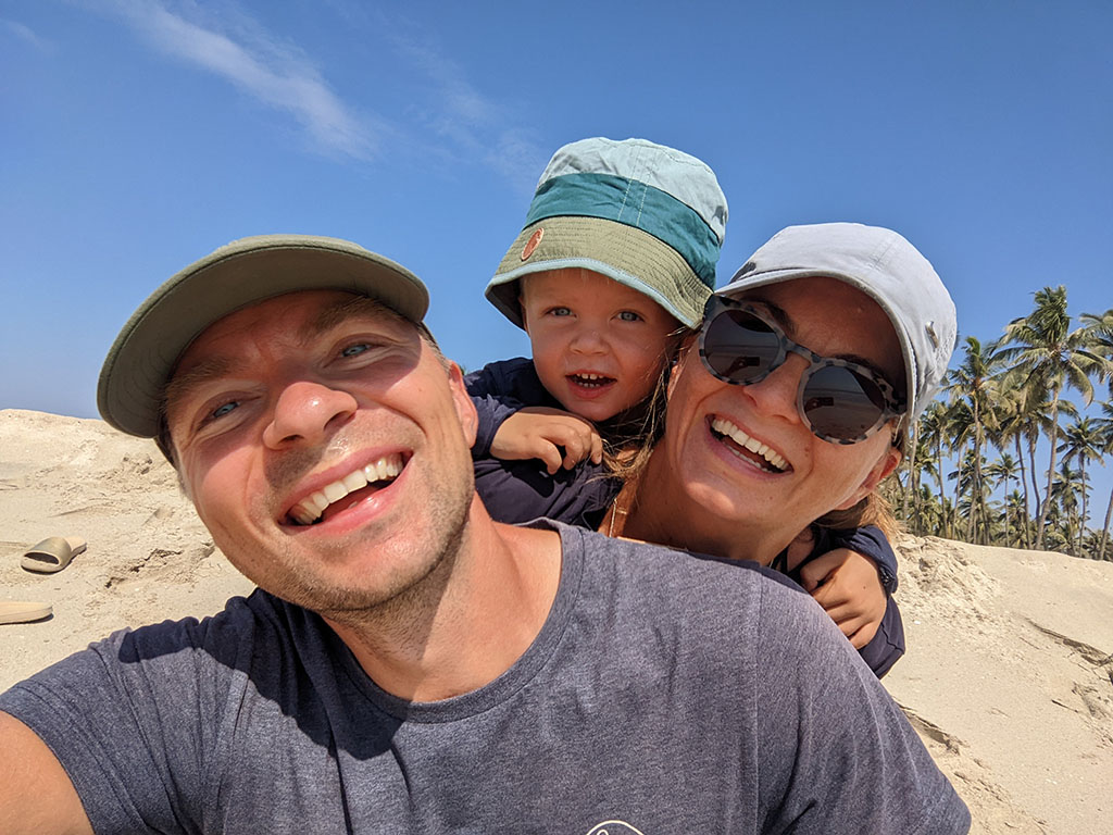 Dima, Yuriy und Jana