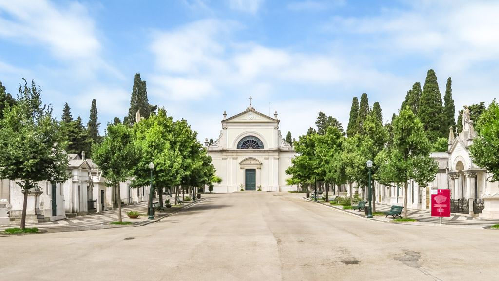 Der Cemitério dos Prazeres ein eher unbekannter Ort in Lissabon