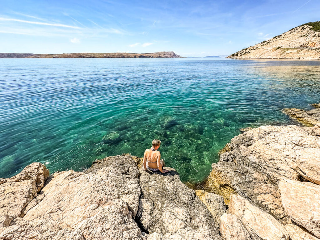 Kroatien blaues Wasser