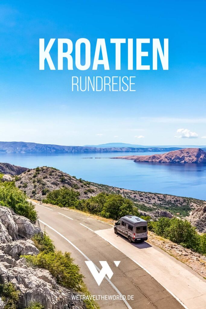 Kroatien Rundreise: 14 Tage Kroatien mit dem Wohnmobil Roadtrip #roadtrip #vanlife #kroatien #rundreise