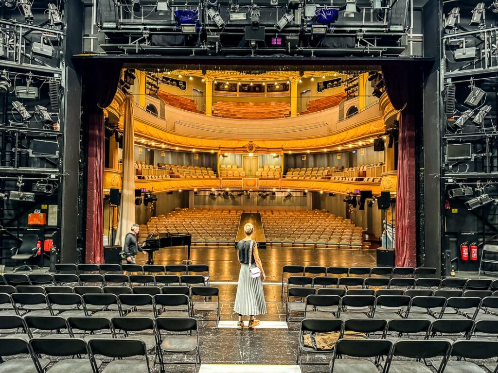 Staatstheater Meiningen, Thüringen, Blick hinter die Kulissen