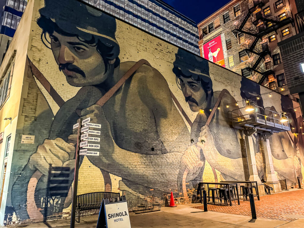 Ohne Ende Streetart in Detroit