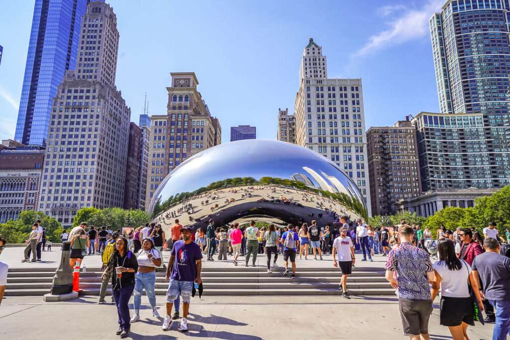 Cloud Gate ("The Bean") | Chicago Sehenswürdigkeiten
