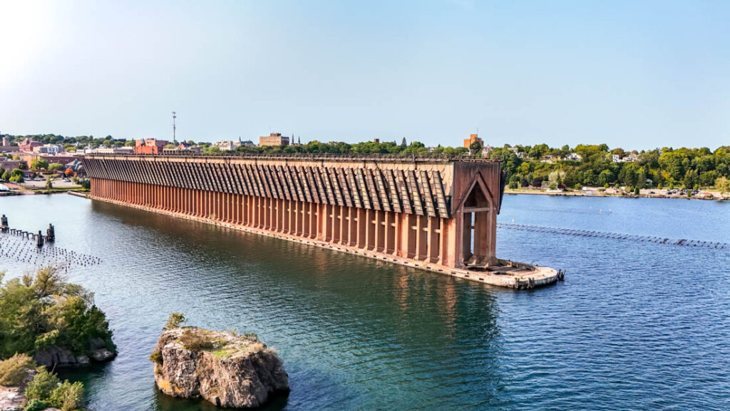 Eisenerz Dock in Marquette