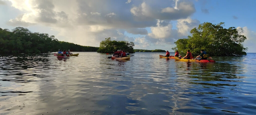 Guadeloupe Reisetipps – Kajaktour zum Sonnenuntergang