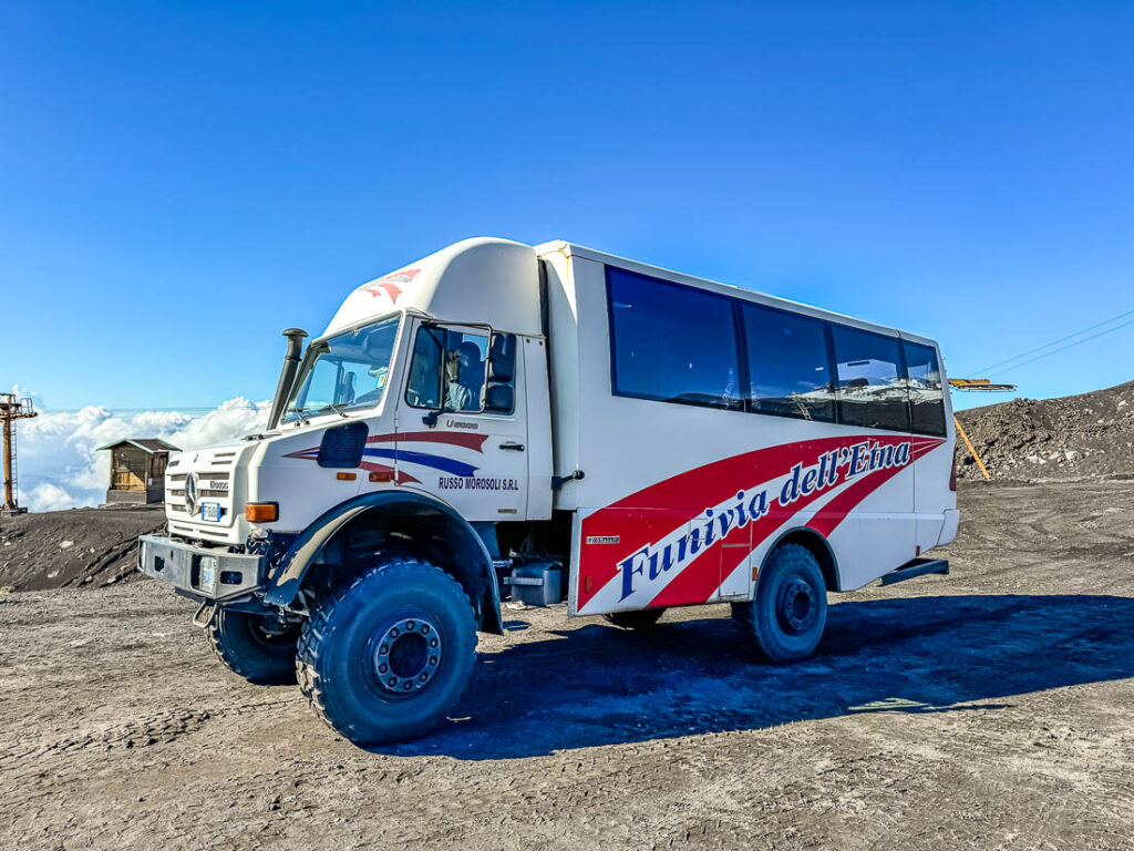 Ätna 4x4 Jeep Unimog, Sizilien Rundreise