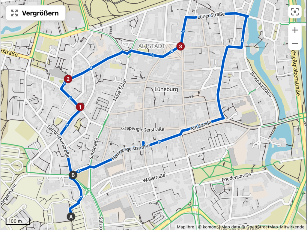 Stadtspaziergang durch Lüneburg