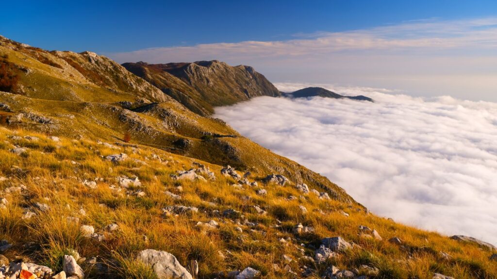 Lovćen Nationalpark in Montenegro
