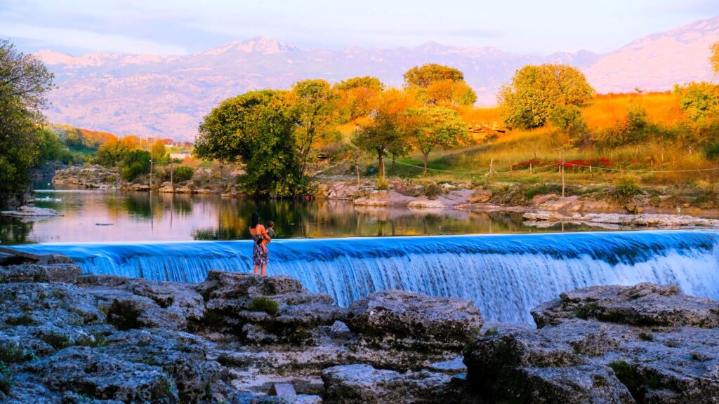 Nijagara-Fälle in Podgorica, Montenegro