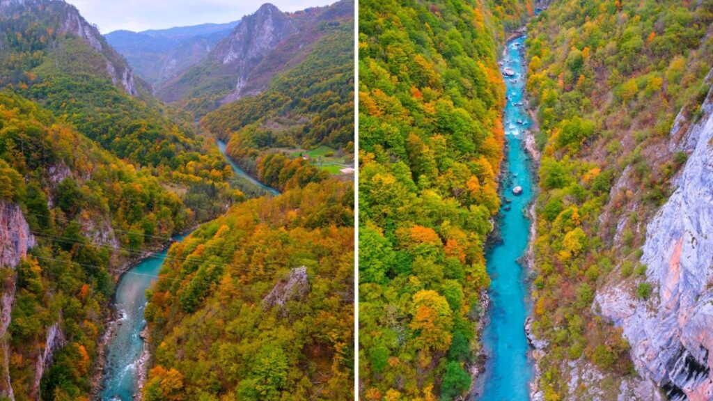 Der beeindruckende Tara Canyon auf unserer Montenegero Rundreise