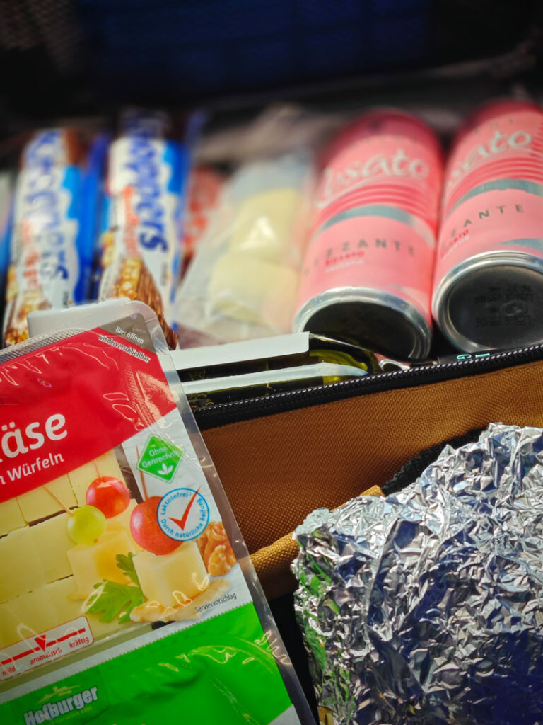 Selbstverpflegung im Glacier Express