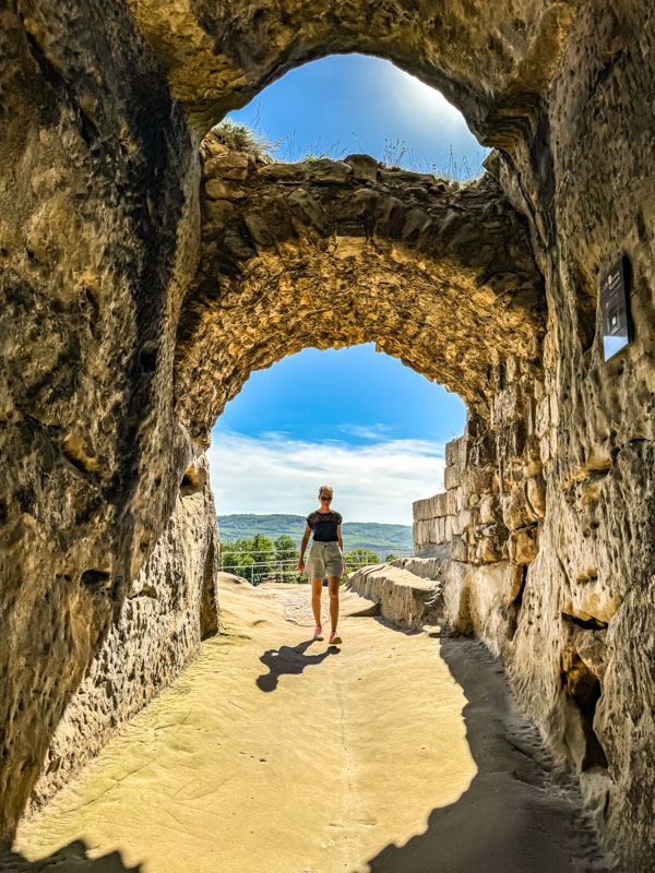 Schöne Perspektiven in der Burg Regenstein im Harz