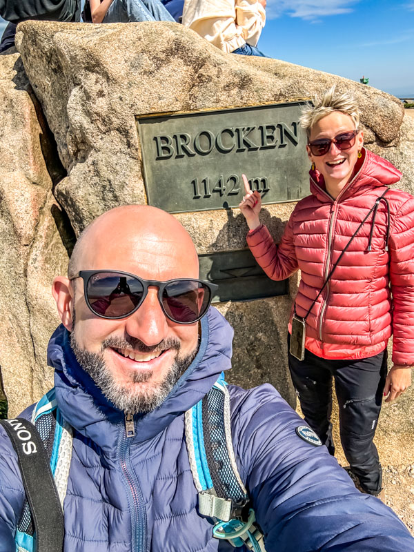 Stürmischer Gipfel - der Brocken im Harz