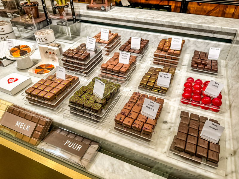 Hochwertige Pralinen bei BOON in Hasselt