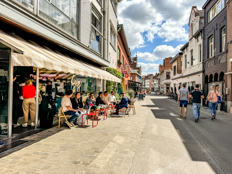 Gigi in Hasselt – leckere Focaccia mit Streetfood Atmosphäre