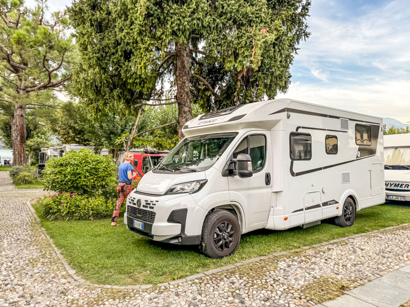 Campingplatz am Comer See