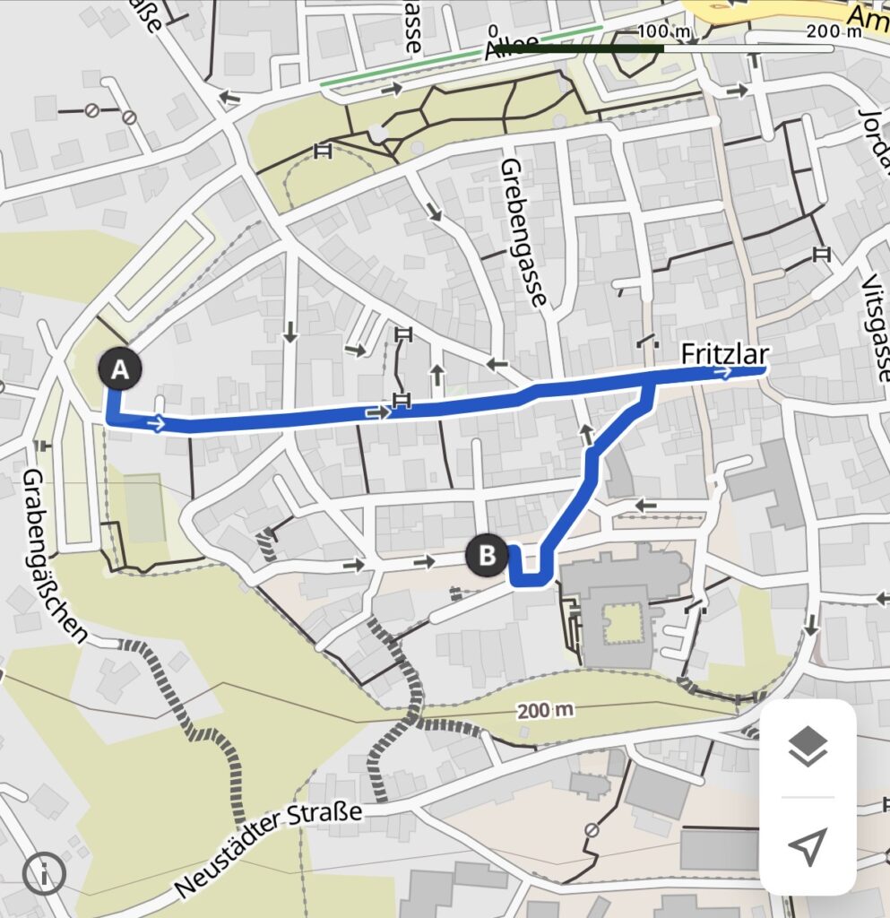 Fritzlar Stadtspaziergang auf Komoot