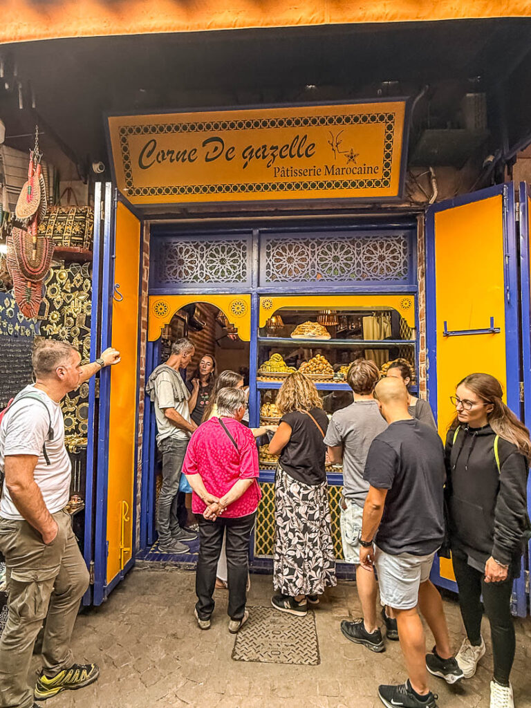 Marrakesch Tipp: Die Patisserie Corne de Gazelle Chez Brahim