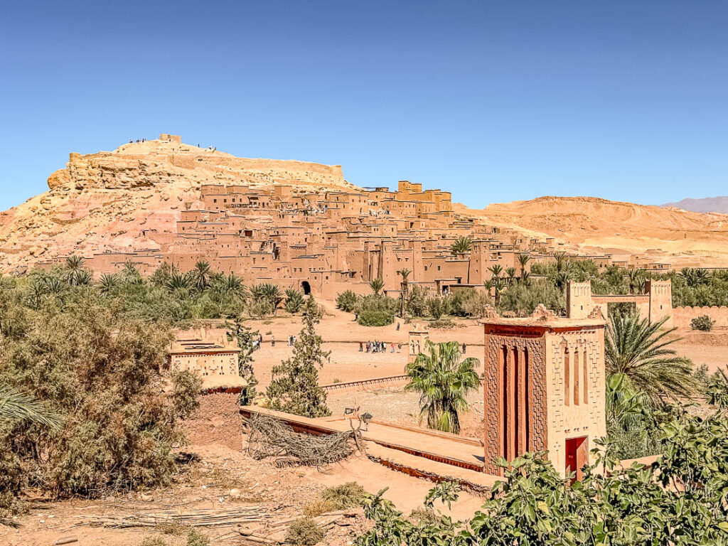 Blick auf Aït-Ben-Haddou – Marokko Rundreise