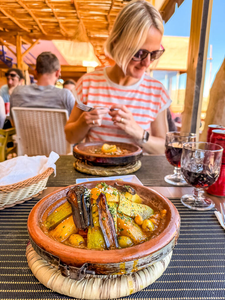 Tajine im Chez Moussa gegenüber von Aït-Ben-Haddou