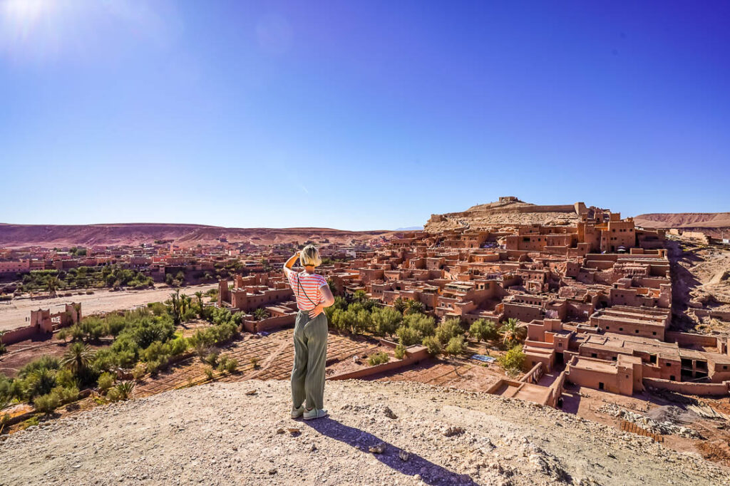 Blick auf Aït-Ben-Haddou – berühmte Filmkulisse in Marokko