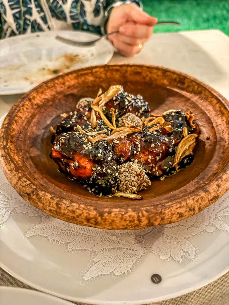 Leckerste Tajine im Jardin des Arômes Restaurant & Lounge
