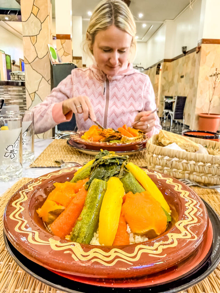 Mittagsstopp auf unserer Rundreise durch Marokko