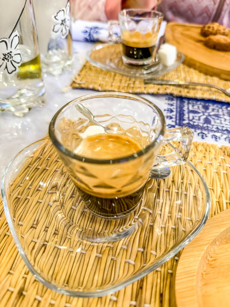 Wie immer in Marokko: Bester Espresso