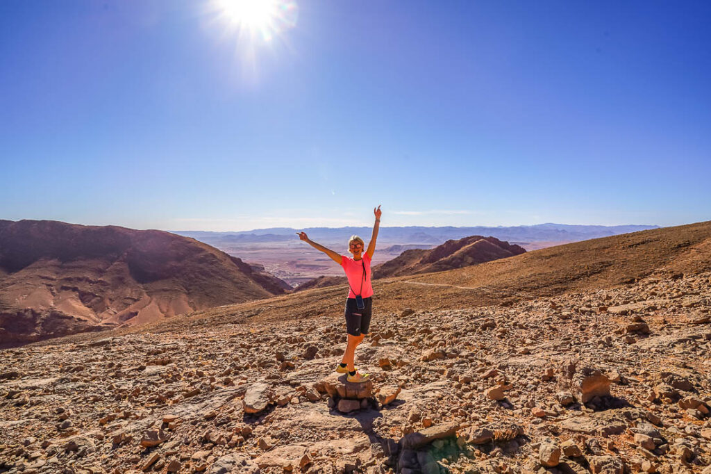 Weite Ebene oberhalb der Todraschlucht in Marokko