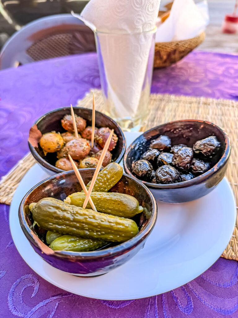 Die marokkanischen Oliven sind ein Traum!