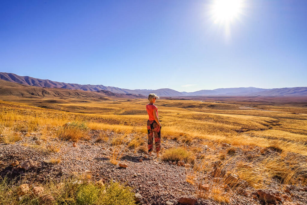 Weite Ebenen wie in einem anderen Land – Marokko Urlaub